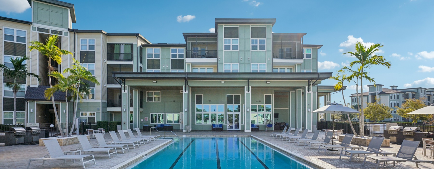 Resort Style Pool with Sundeck