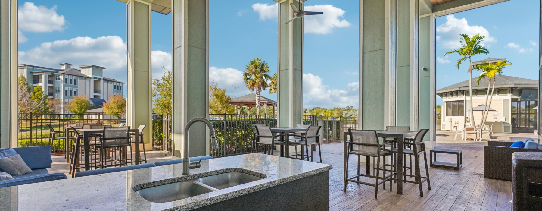 Covered Outdoor Seating